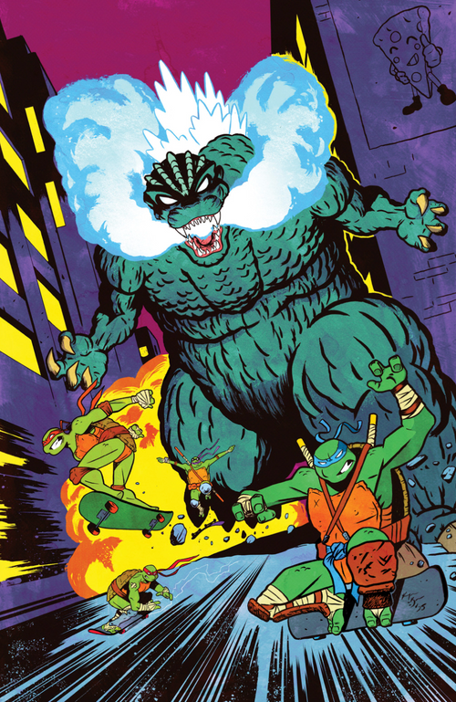 Teenage Mutant Ninja Turtles x Godzilla #3 - IDW Exclusive, IDW Publishing product photograph