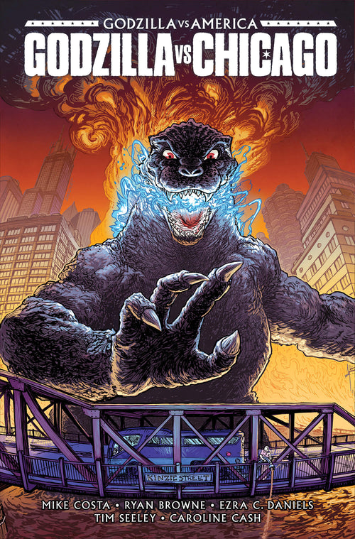 Godzilla Vs. America: Chicago, IDW Publishing product photograph