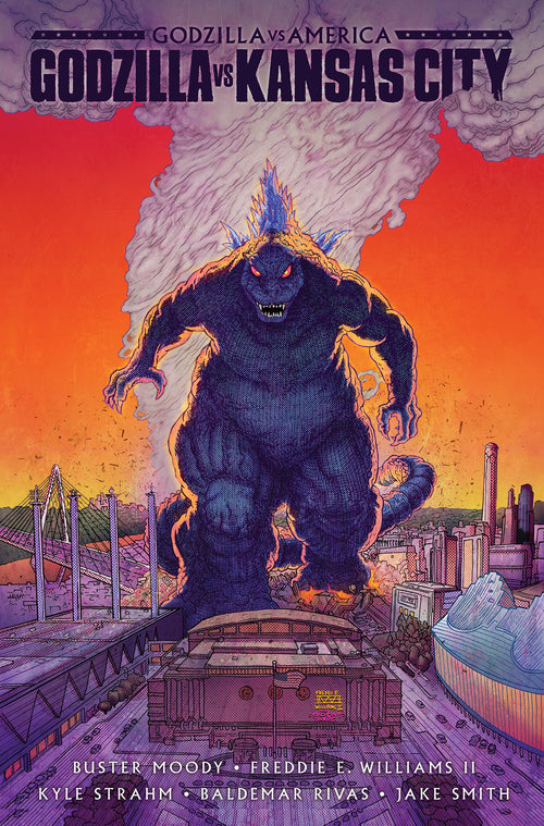 Godzilla Vs. America: Kansas City, IDW Publishing product photograph