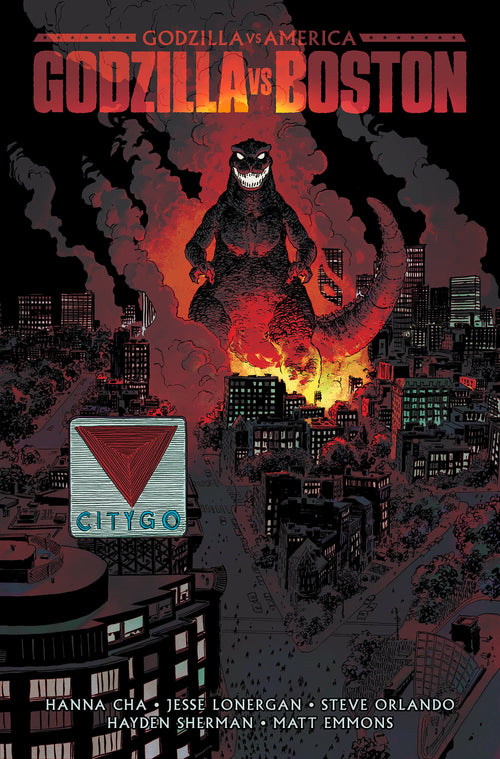 Godzilla Vs. America: Boston, IDW Publishing product photograph