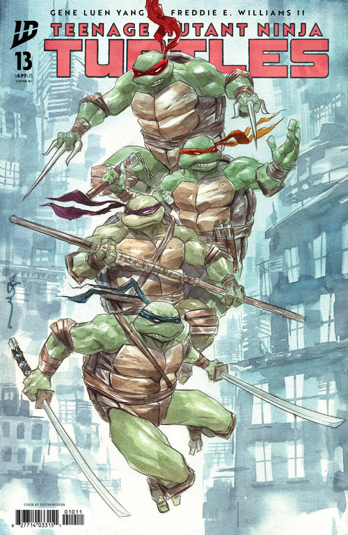 Teenage Mutant Ninja Turtles #13 Variant RI (100) (Nguyen), IDW Publishing product photograph