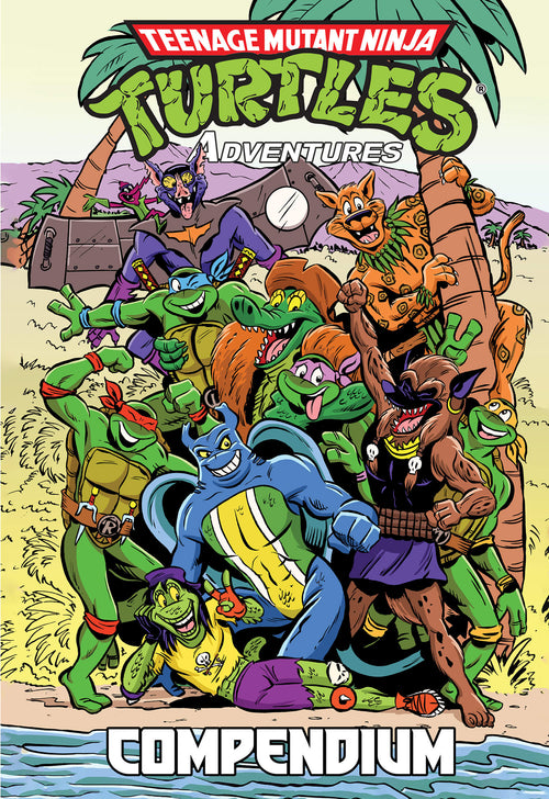 Teenage Mutant Ninja Turtles Adventures Compendium, Vol. 2, IDW Publishing product photograph