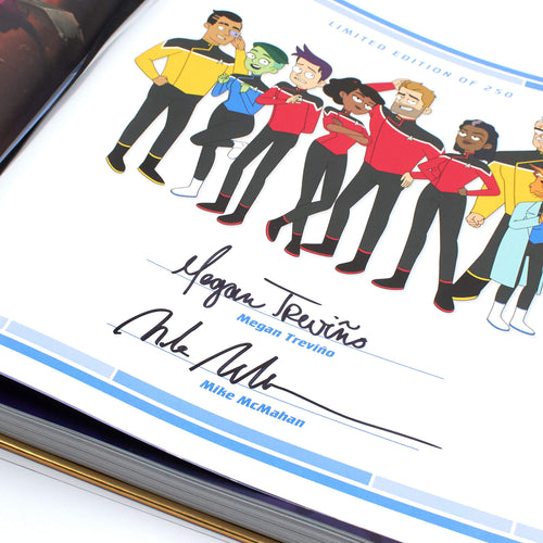 The Art of Star Trek: Lower Decks - Signed IDW Exclusive, IDW Publishing product photograph