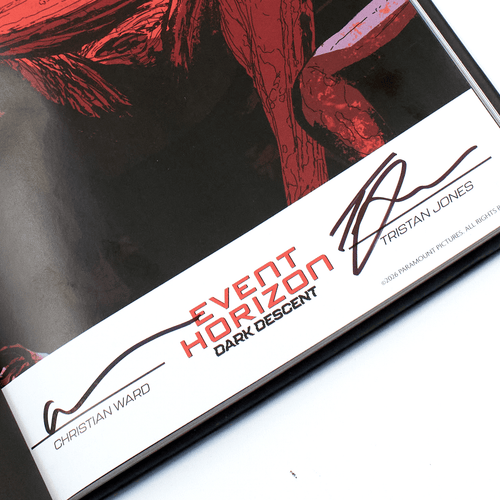 Event Horizon: Dark Descent - IDW Exclusive Signed Hardcover, IDW Publishing product photograph