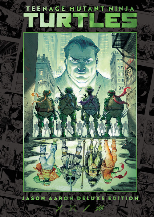 Teenage Mutant Ninja Turtles by Jason Aaron Deluxe Edition, Teenage Mutant Ninja Turtles by Jason Aaron DELUXE action figure, IDW Publishing product photograph