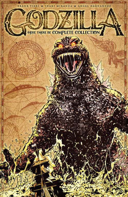 Godzilla: Here There Be Complete Collection, IDW Publishing product photograph