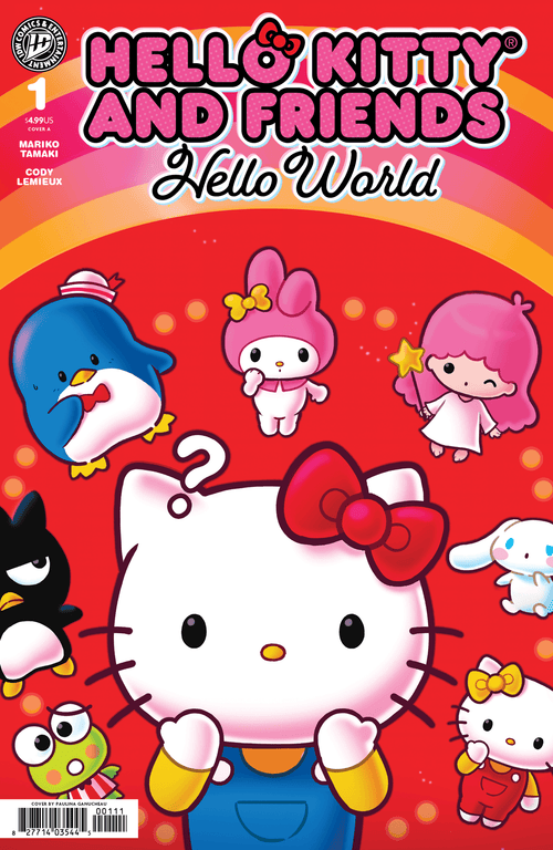 Hello Kitty and Friends: Hello World! #1, IDW Publishing product photograph