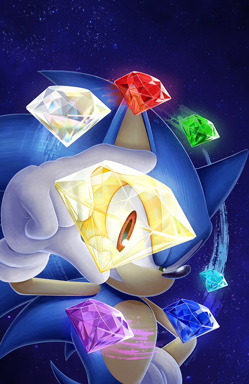 Sonic the Hedgehog #91 - IDW Foil Exclusive, IDW Publishing product photograph