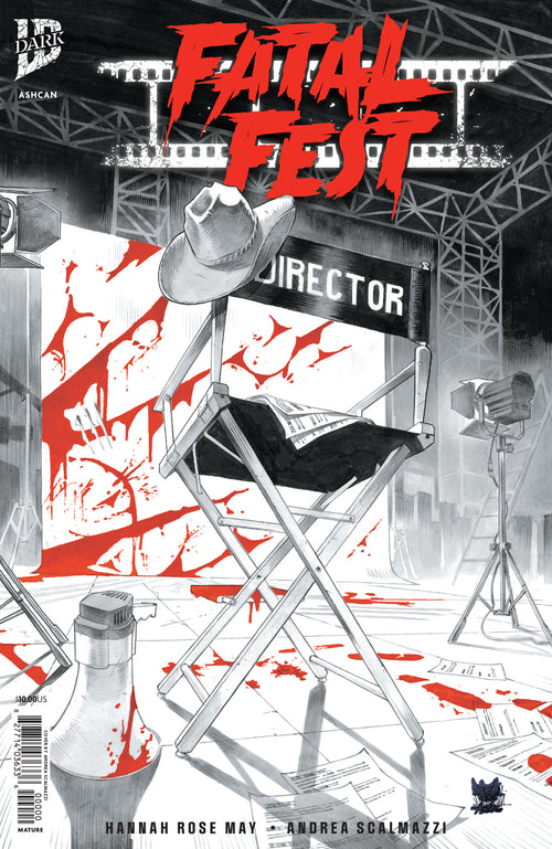 Fatal Fest #1 NYCC B&W Ashcan, IDW Publishing product photograph