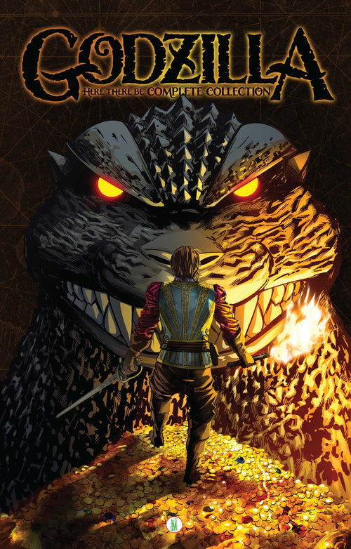 Godzilla: Here There Be Complete Collection - IDW Exclusive Signed Hardcover, IDW Publishing product photograph