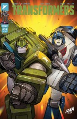 Cover of Transformers #28, published by Image