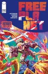 Cover of Free Planet #8, published by Image