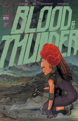 Cover of Blood & Thunder #10, published by Image