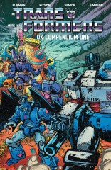 Cover of Transformers UK Compendium TP, Book 1, published by Image