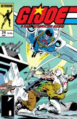 Cover of GI JOE A REAL AMERICAN HERO #24 HAMA FILES EDITION, published by Image