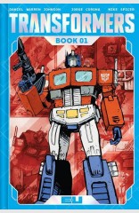 Cover of Transformers Deluxe HC, Book 1, published by Image