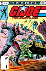 Cover of GI JOE A REAL AMERICAN HERO #14 HAMA FILES EDITION, published by Image