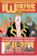 Cover of Wrestle Heist #5, published by Image