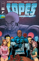 Cover of INVINCIBLE UNIVERSE CAPES #6, published by Image