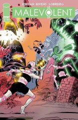 Cover of MALEVOLENT #3, published by Image