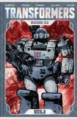 Cover of TRANSFORMERS DELUXE EDITION, BOOK 2 HC, published by Image