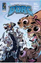 Cover of D'ORC #4, published by Image