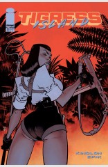 Cover of TIGRESS ISLAND #3, published by Image