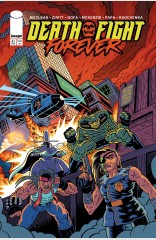Cover of DEATH FIGHT FOREVER #4, published by Image