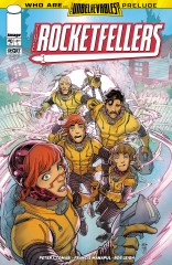 Cover of THE ROCKETFELLERS #0, published by Image