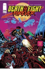 Cover of DEATH FIGHT FOREVER #5, published by Image