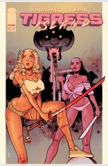 Cover of TIGRESS ISLAND #4, published by Image
