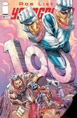 Cover of YOUNGBLOOD #100, published by Image