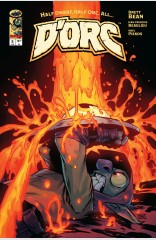 Cover of D'ORC #5, published by Image