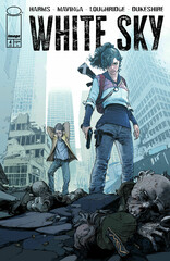 Cover of WHITE SKY #4, published by Image