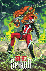 Cover of SHE-SPAWN #2, published by Image
