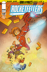 Cover of ROCKETFELLERS #13, published by Image