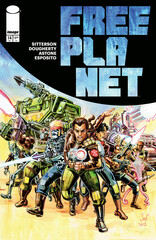 Cover of FREE PLANET #14, published by Image