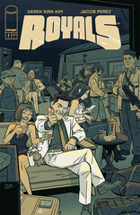 Cover of ROYALS #4, published by Image