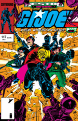 Cover of GI JOE A REAL AMERICAN HERO #117 HAMA FILES EDITION, published by Image