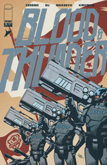 Cover of BLOOD & THUNDER #15, published by Image
