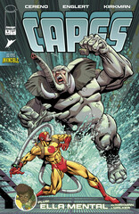 Cover of INVINCIBLE UNIVERSE CAPES #9, published by Image