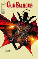 Cover of GUNSLINGER SPAWN #57, published by Image