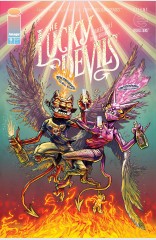 Cover of The Lucky Devils #9, published by Image