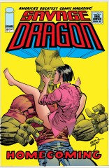 Cover of SAVAGE DRAGON #281, published by Image