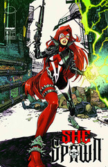 Cover of SHE-SPAWN #4, published by Image