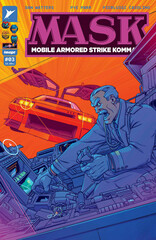 Cover of M.A.S.K. #3, published by Image