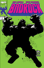 Cover of BADROCK #3, published by Image