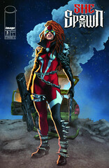 Cover of SHE-SPAWN #5, published by Image