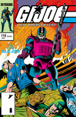 Cover of GI JOE A REAL AMERICAN HERO #110 HAMA FILES EDITION, published by Image