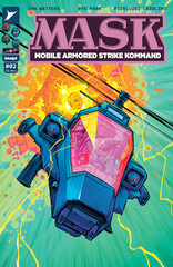 Cover of MASK #2, published by Image